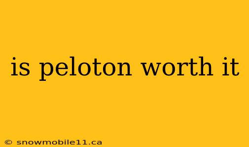 is peloton worth it