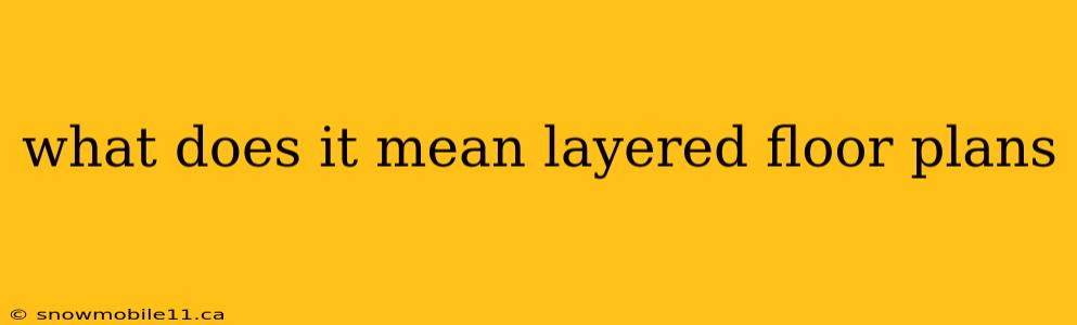 what does it mean layered floor plans